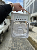 پنکه و مینی کولر شارژی رومیزی قابل حمل مدل Portable Mini Air Cooler Fan