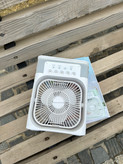 پنکه و مینی کولر شارژی رومیزی قابل حمل مدل Portable Mini Air Cooler Fan