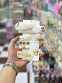 ست ۵ عددی گیره سر دخترانه فانتزی مدل خرس و گل کرمی