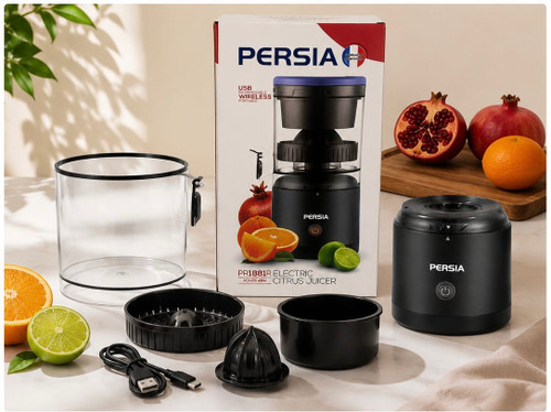 آب مرکبات گیر شارژی پرشیا مدل PR1881R | قابل حمل، USB و بیسیم