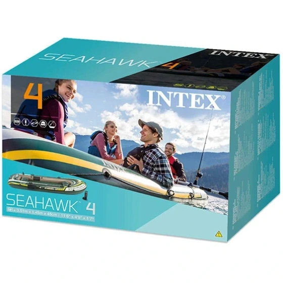 قایق بادی موتوری چهار نفره اینتکس مدل Seahawk 4 اورجینال