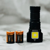 چراغ قوه شارژی مدل YM-F302X | نور قدرتمند LED با بدنه آلومینیومی