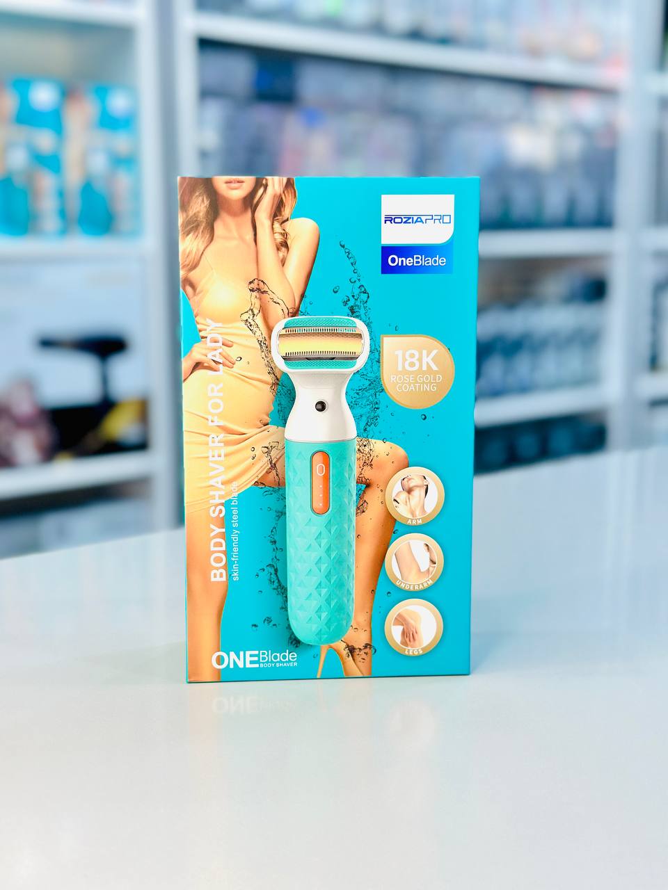 ماشین اصلاح موی صورت روزیا مدل HB6115 شیوه شارژی حرفه ای روزیا پرو