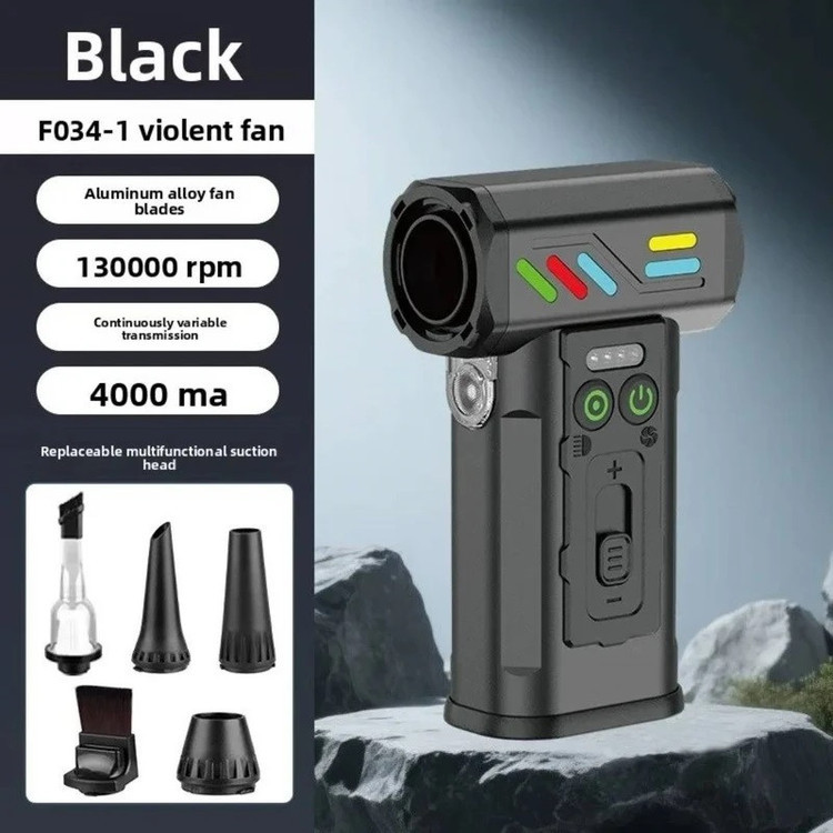 جت فن مدل F034-1 بلور پر قدرت شارژی مناسب گردگیری و دمندگی
