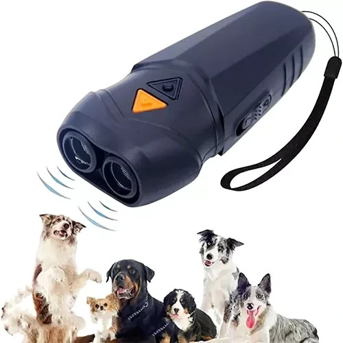 دستگاه دورکننده حیوانات اولتراسونیک شارژی مدل Ultrasonic Animal Repeller | دفع سگ، گربه، موش، روباه و حیوانات مزاحم