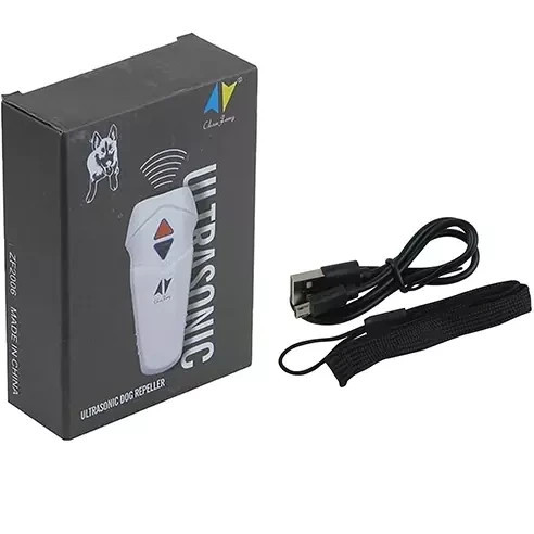 دستگاه دورکننده حیوانات اولتراسونیک شارژی مدل Ultrasonic Animal Repeller | دفع سگ، گربه، موش، روباه و حیوانات مزاحم