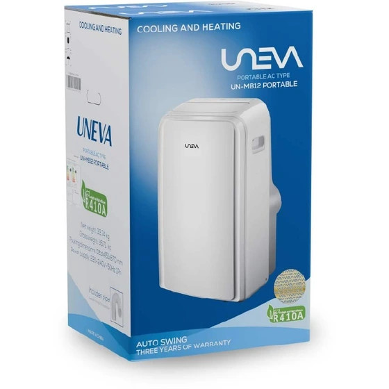 کولر گازی پرتابل یونیوا 12000 مدل UNE Portable Air Conditioner | کولر همراه کممصرف یونیوا