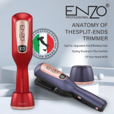 موخوره گیر انزو مدل ENZO EN-998 شارژی | دستگاه رفع موخوره و شاخه شدن مو