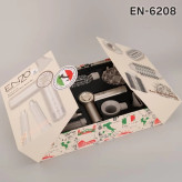 سشوار طرح دایسون انزو مدل ENZO EN-6208 هشت کاره با 8 سری | سشوار و حالتدهنده مو