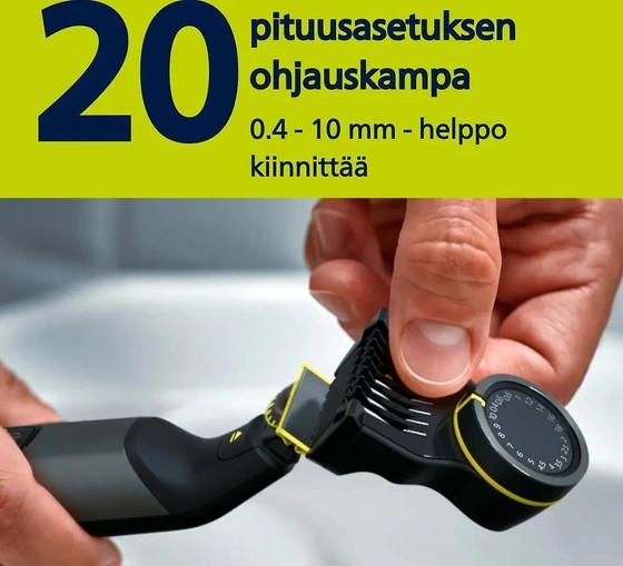 ماشین اصلاح وان بلید پرو فیلیپس مدل QP6542/10 اصل | Philips OneBlade Pro 36۰