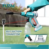 کارواش شارژی فشار قوی توتال مدل TPWLI20362 با فشار 24.8 بار | کارواش قابل حمل Total